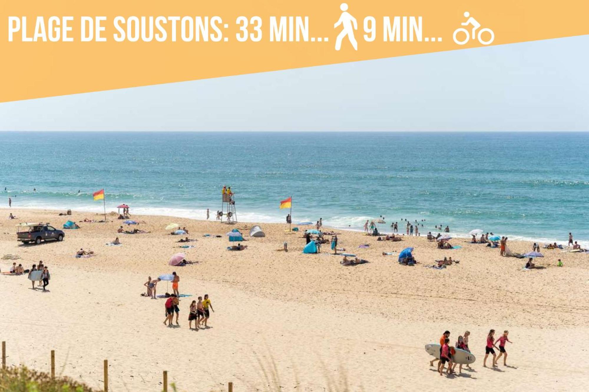 Soustons - Lac - Plage - Couple - Famille 외부 사진